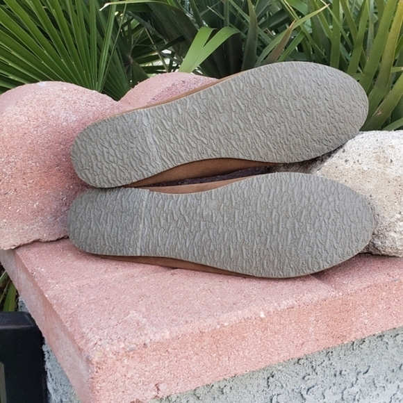 Free People Gem Stone Leather‎ Loafer Moccasin Brown Women's - Picture 10 of 10